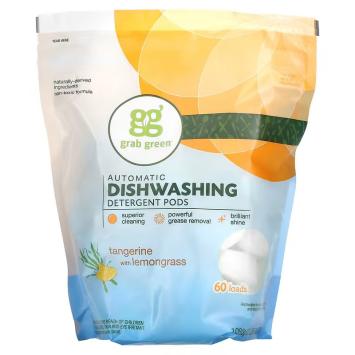 Dishwashing pods - tangerine & lemongrass